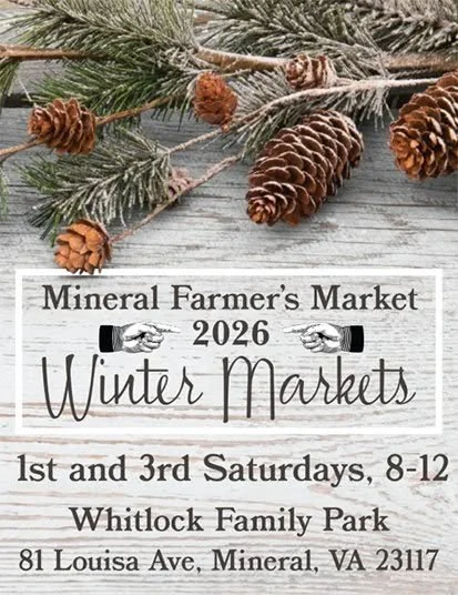 Mineral Farmer’s Market (Winter Market)