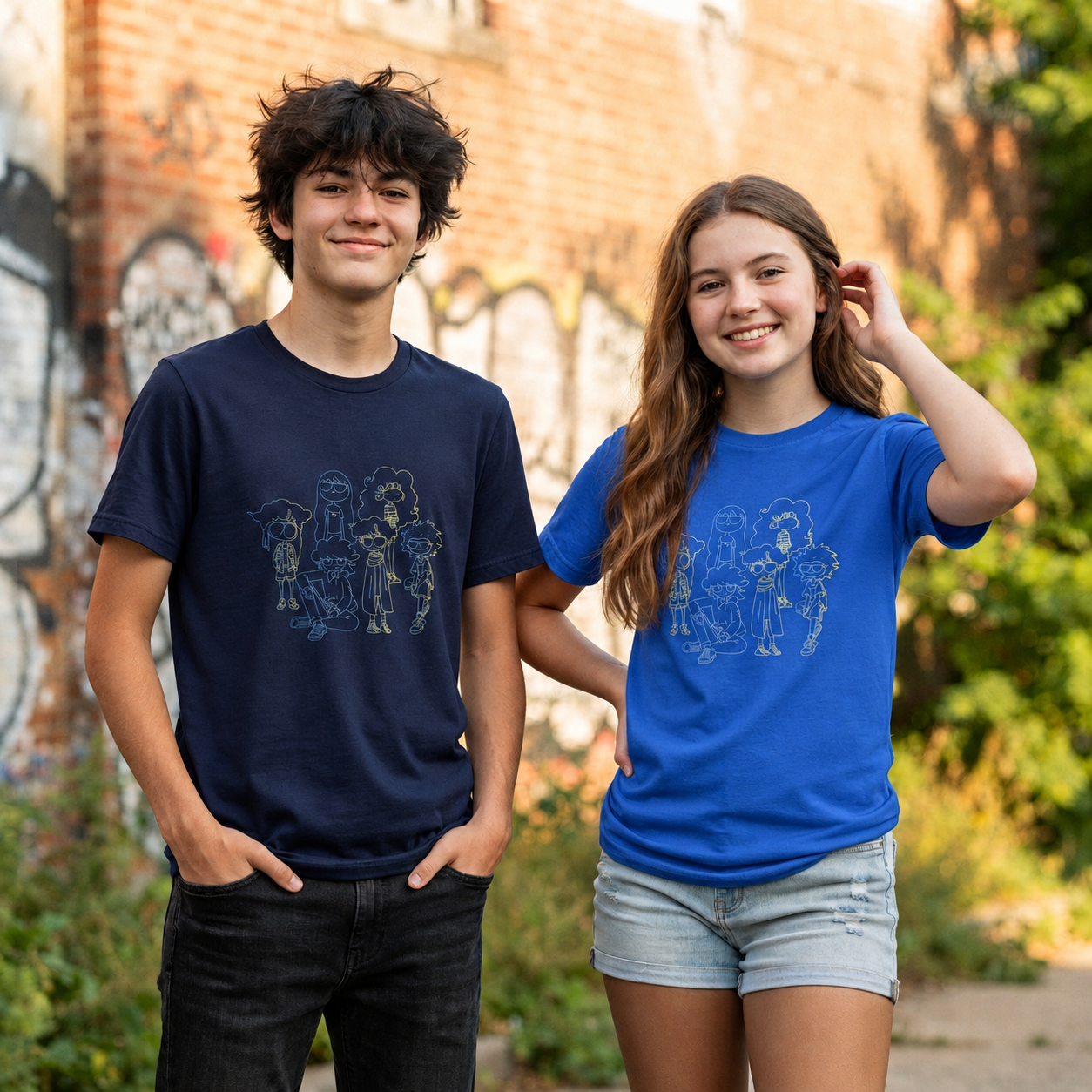 Vandal Pop Short-Sleeve Unisex T-Shirt Teen