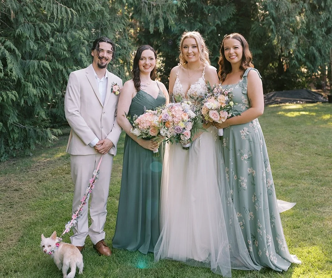 Summer weddings 💍

An honor to create makeup looks for such a special group &mdash; soft, long lasting makeup for  bridesmaids, and the lovely mothers of the bride and groom! 

Thank you for having me @anne.marie.does.makeup for you&rsquo;re beautif