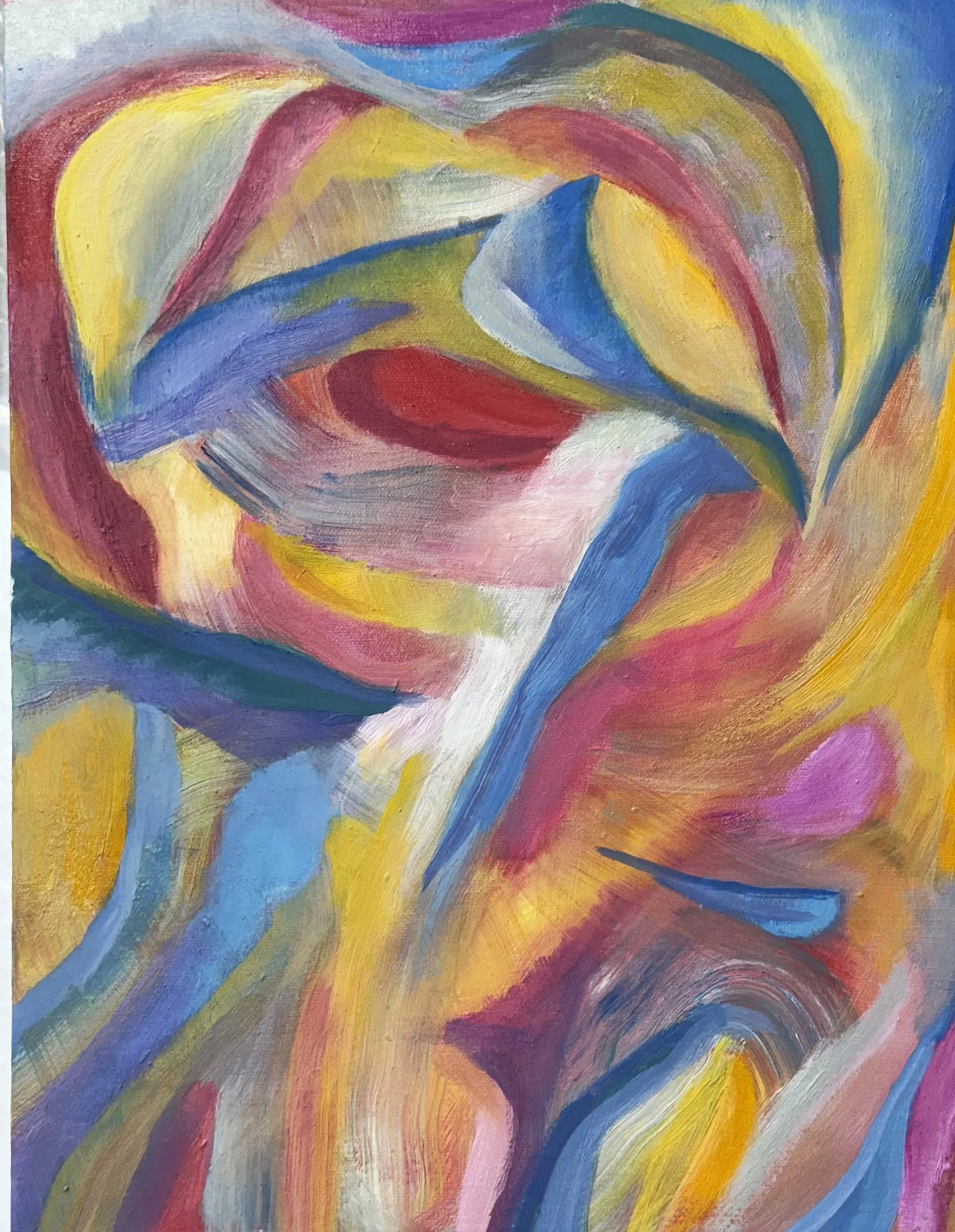 A Moment in Time 2025 oil on canvas 20x24x1.5