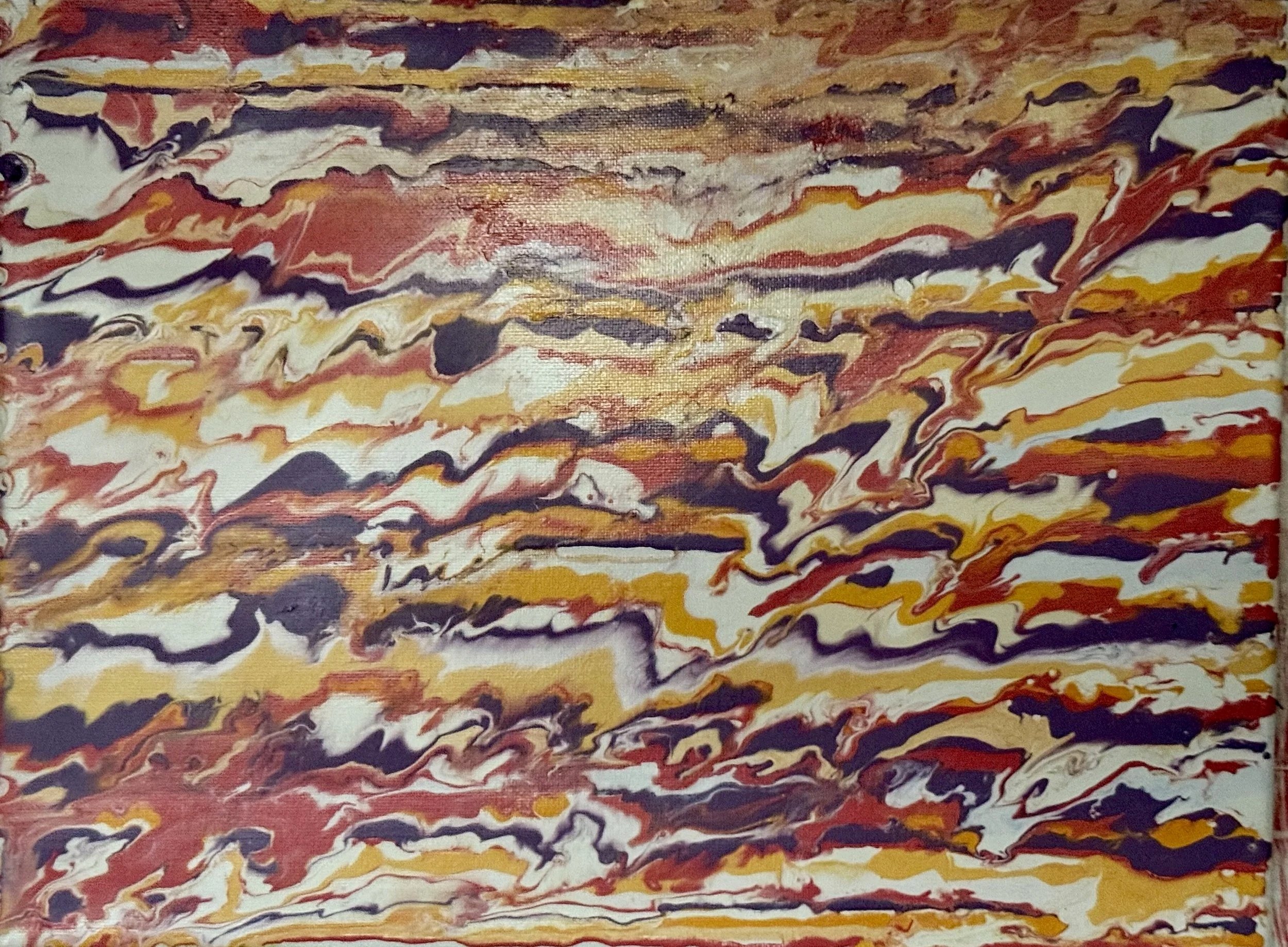 A Surprising Sunrise 2025 oil on canvas