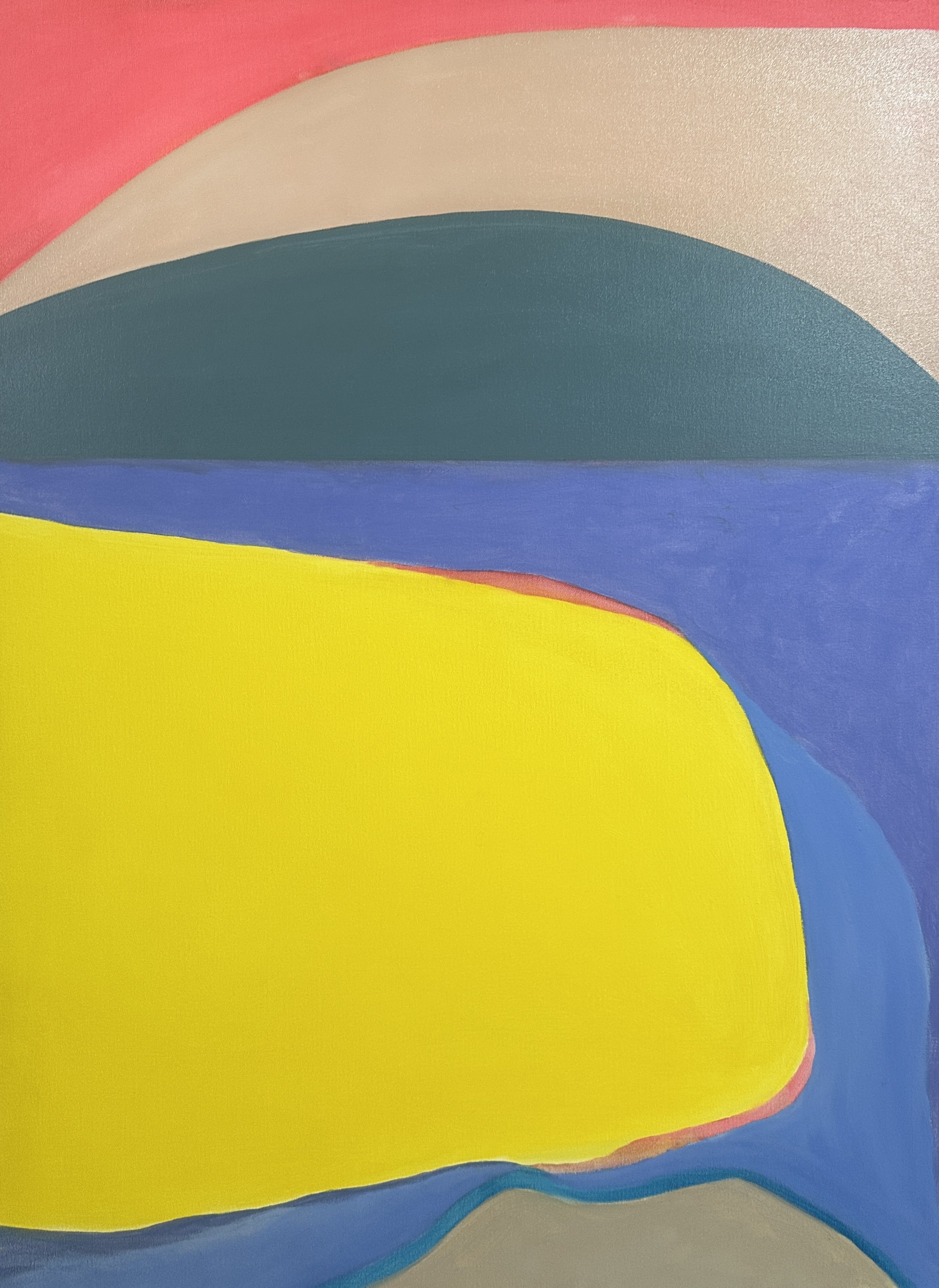 Everchanging Sea 2025 oil on canvas 36x48x1.5