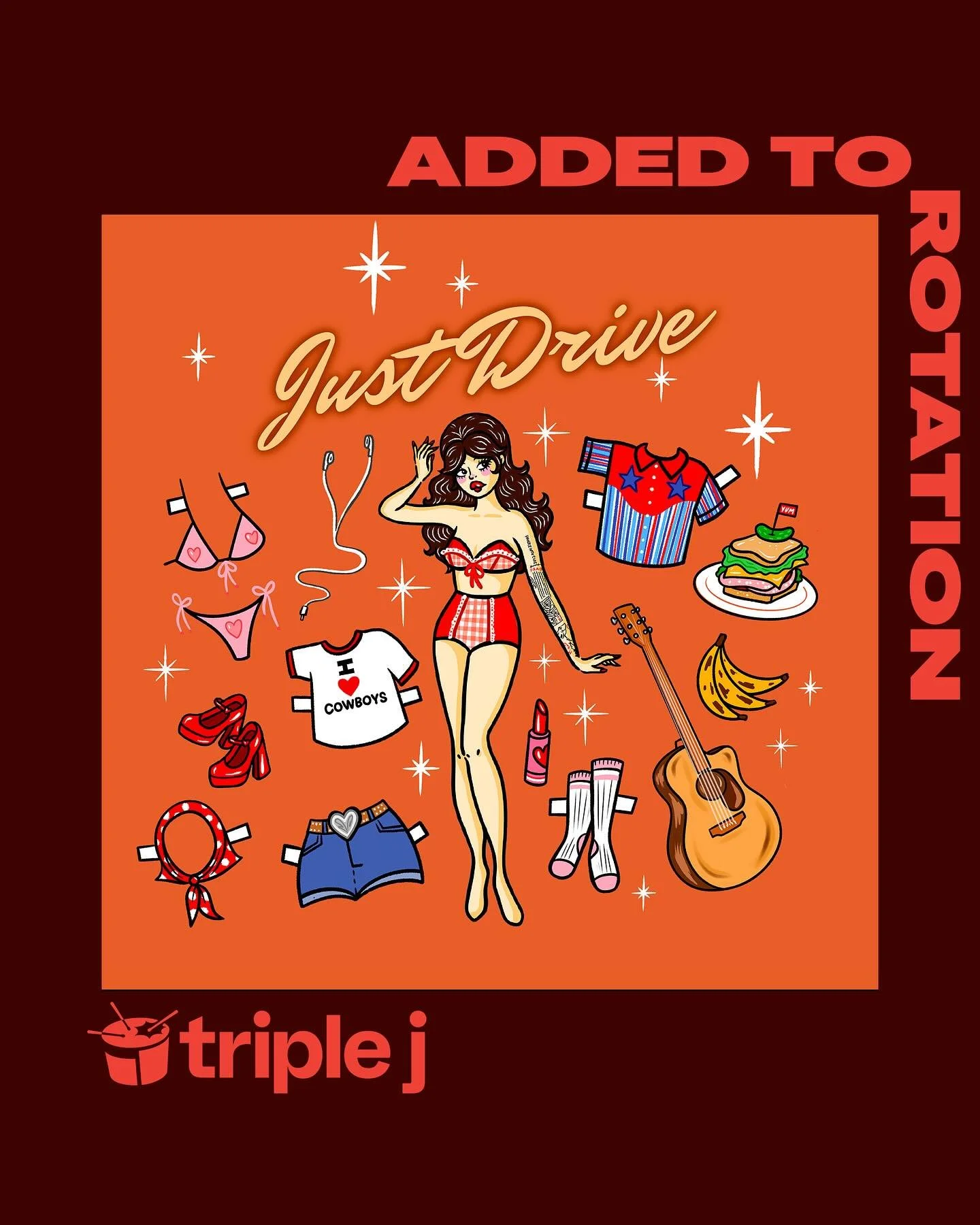 weeee Just Drive added to rotation‼️
thank u @triple_j