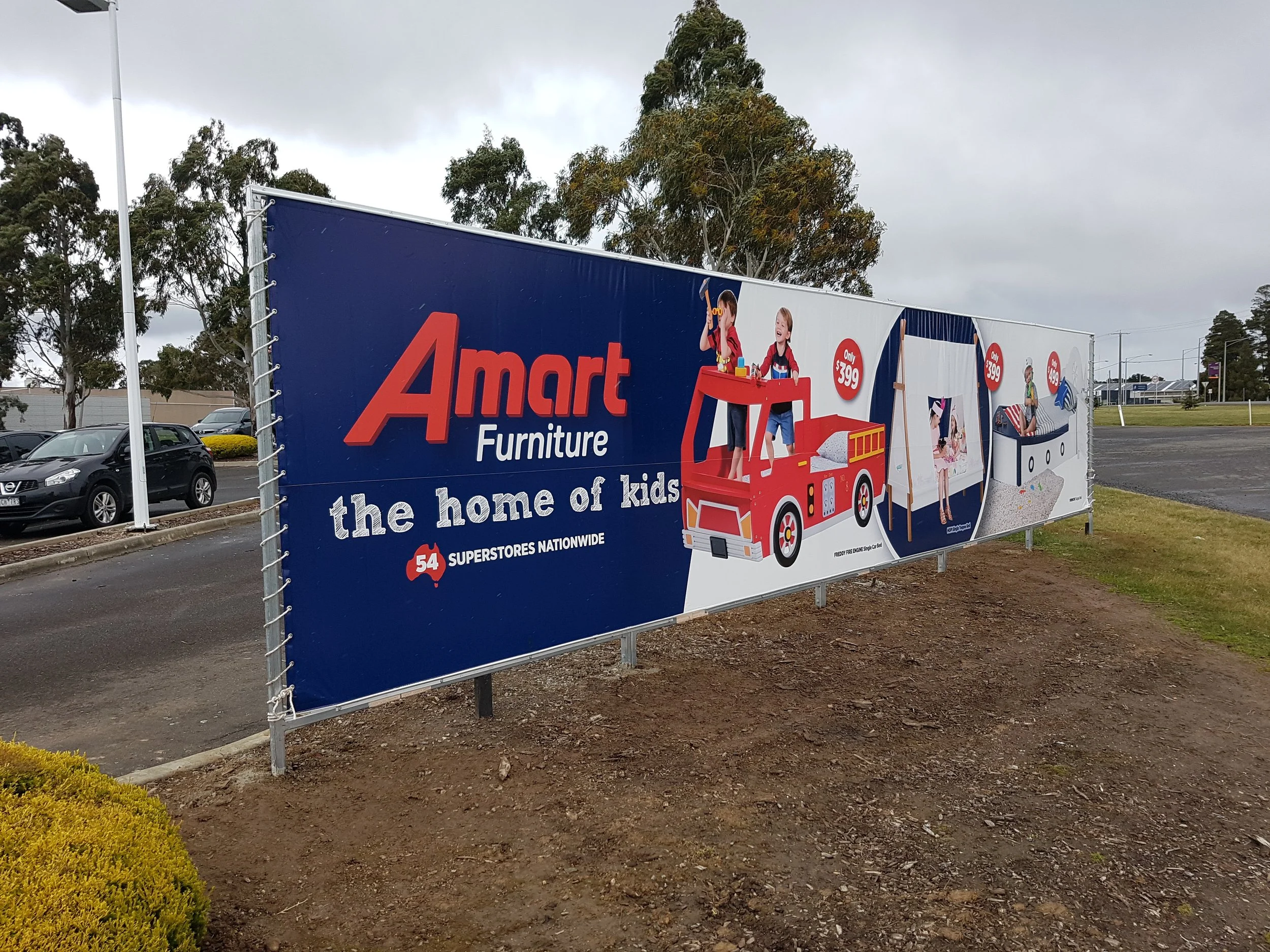 Printed PVC Banner with Eyelets