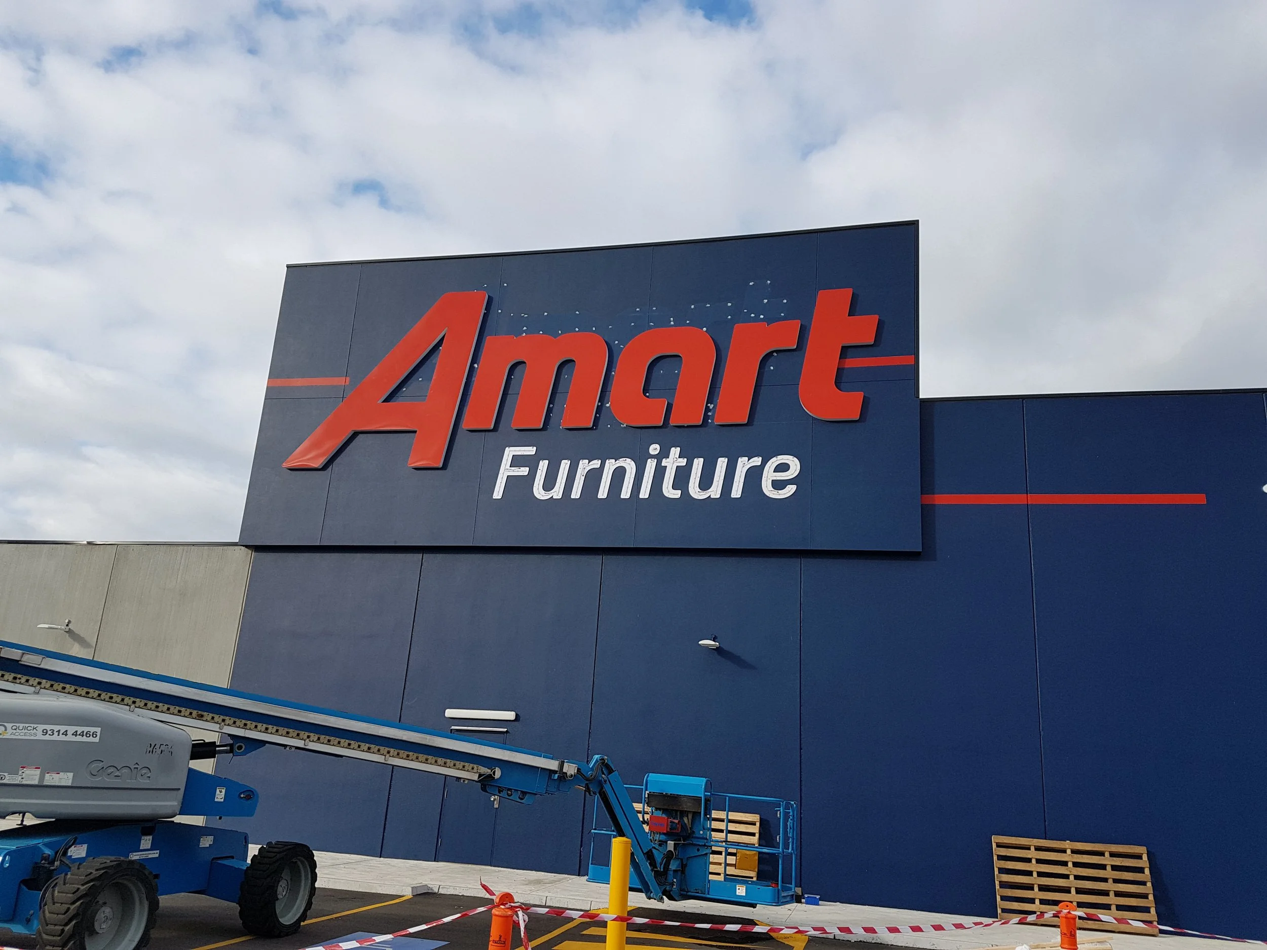 Signage Rollout Install