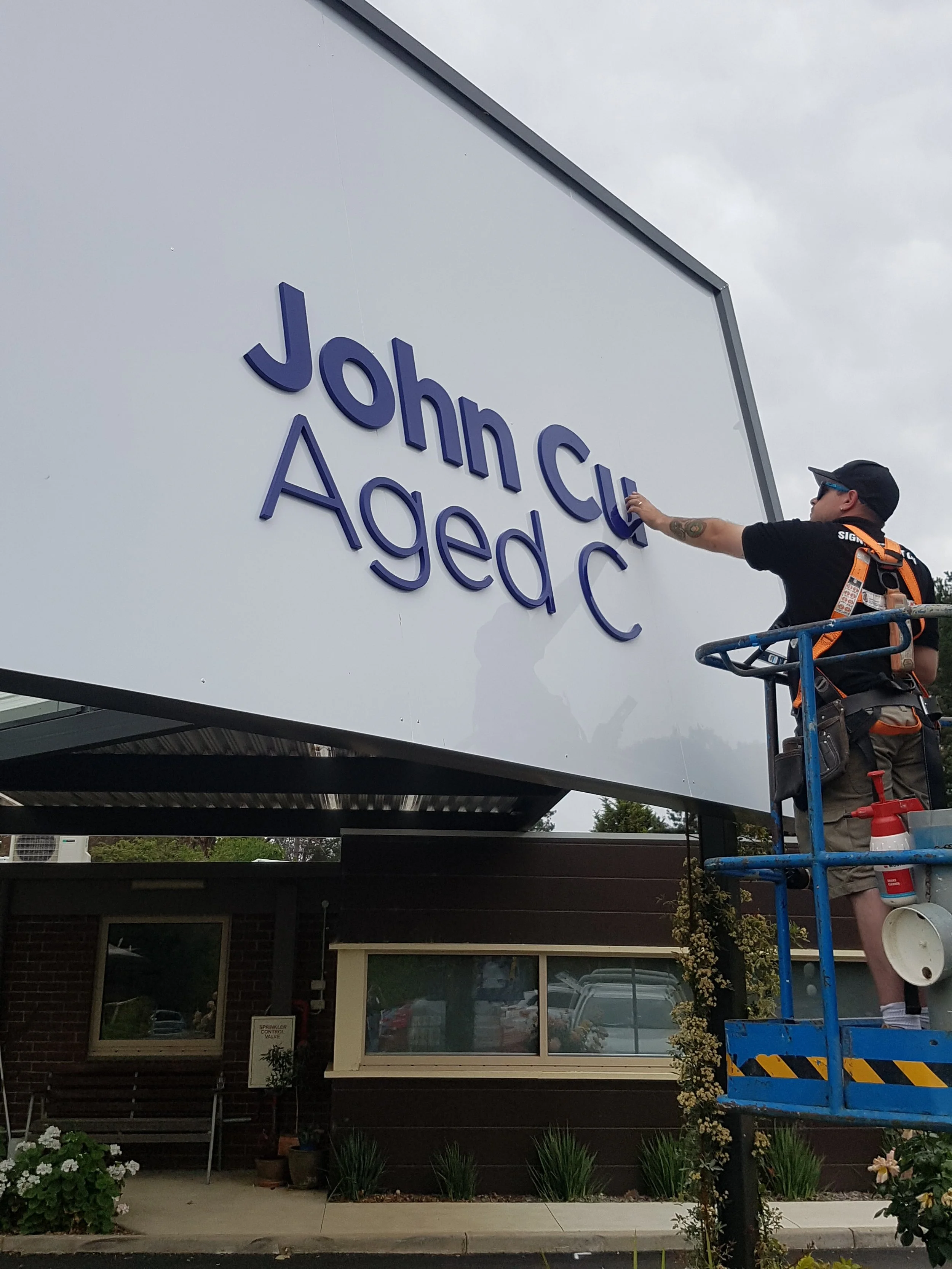 Sign Installation