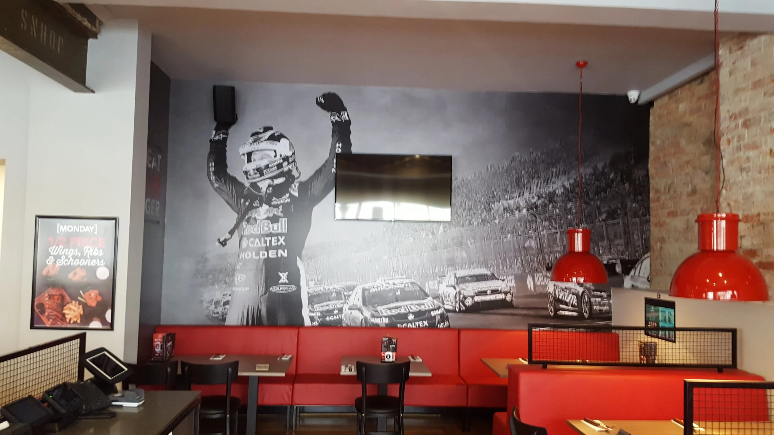 Sporting Globe Wall Graphic