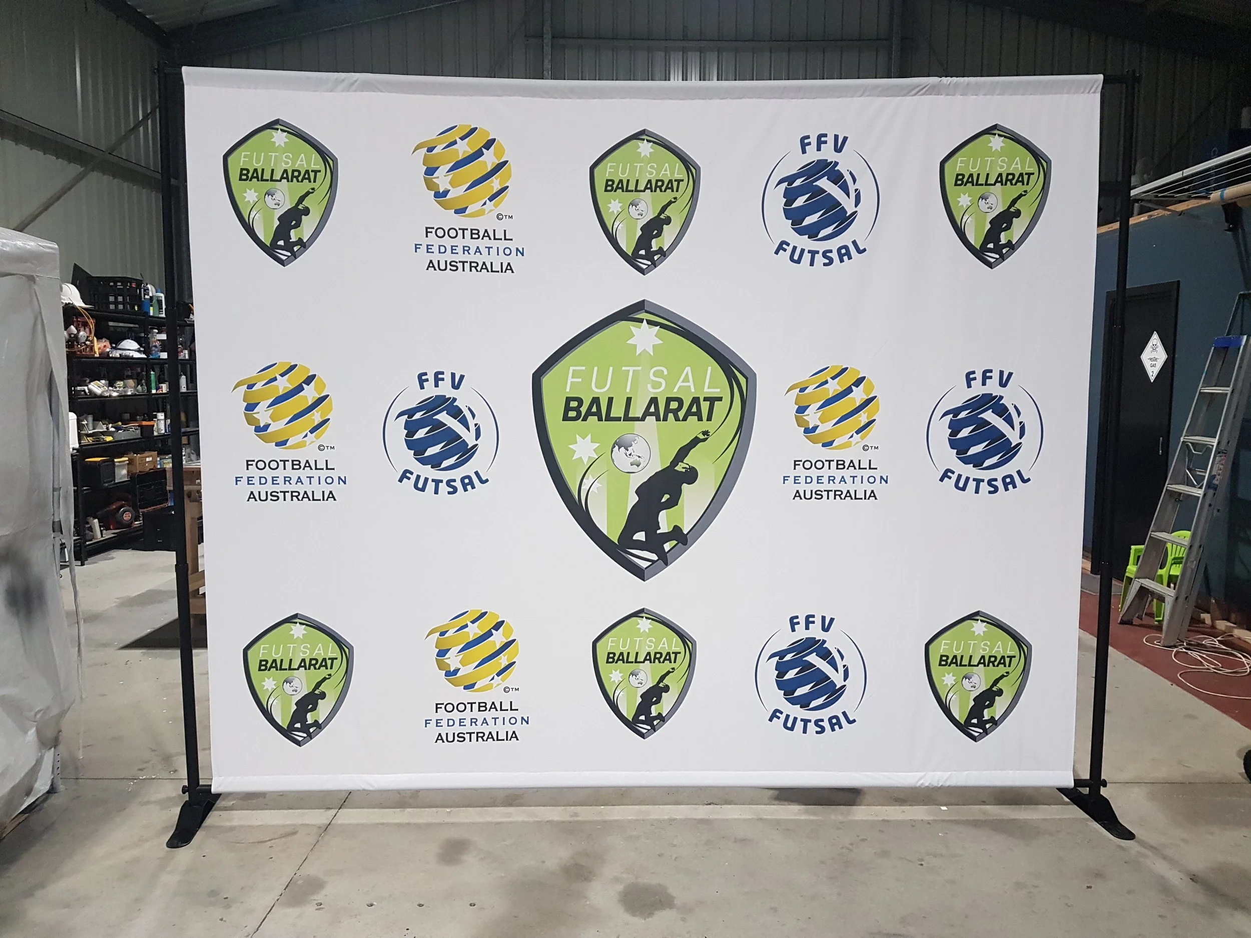 Media Board, Backdrop Banner