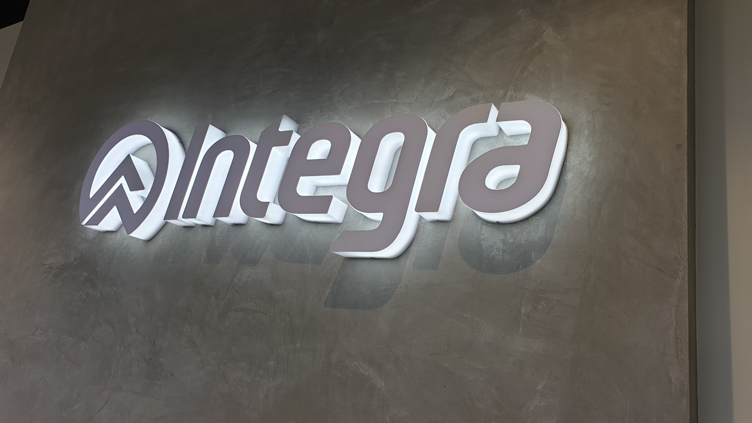 Reception Sign Letters LED