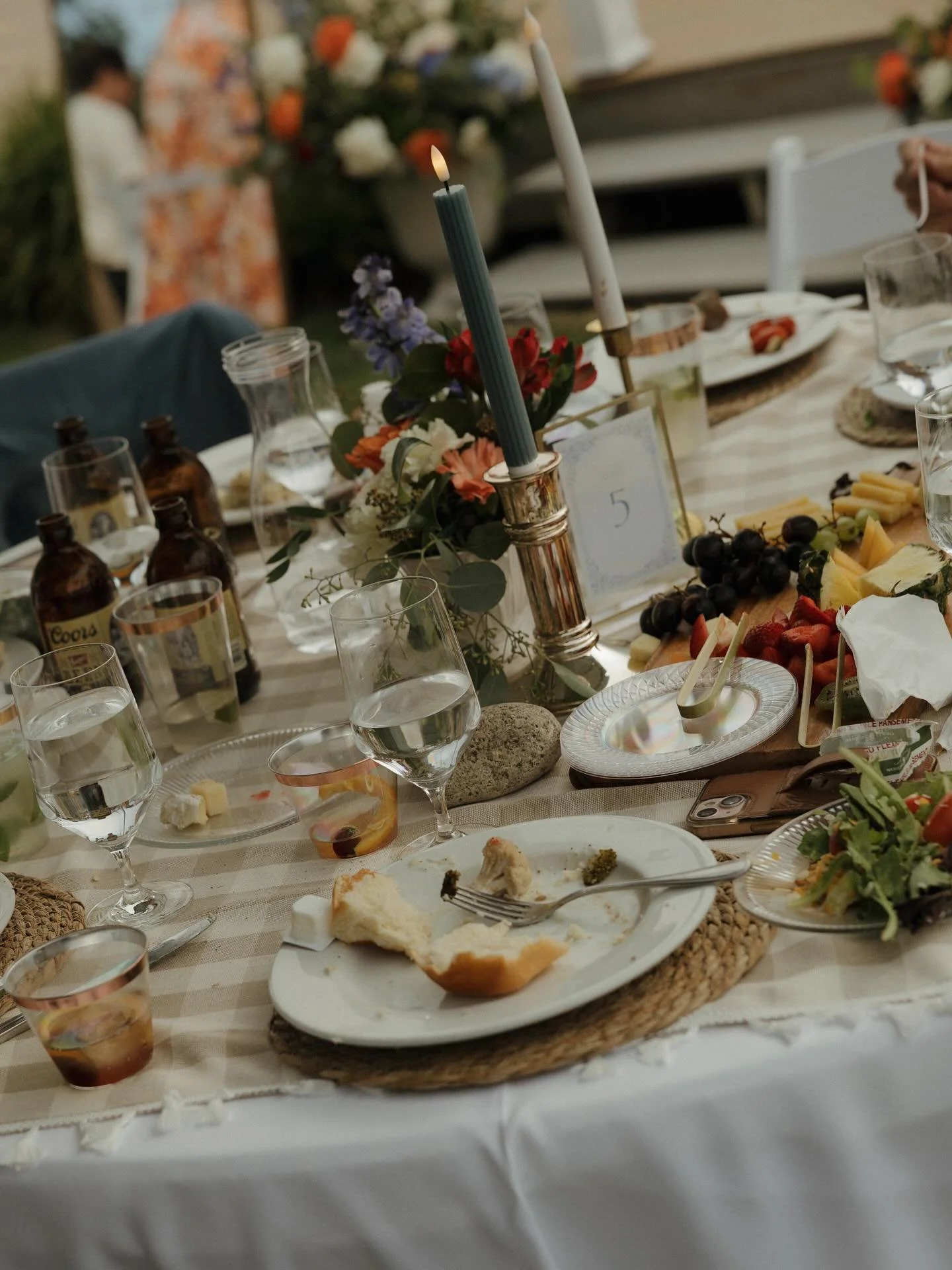 Cozy reception details from this summer Colorado wedding✨

Booking your 2026/2027 wedding? Inquire to save your date!