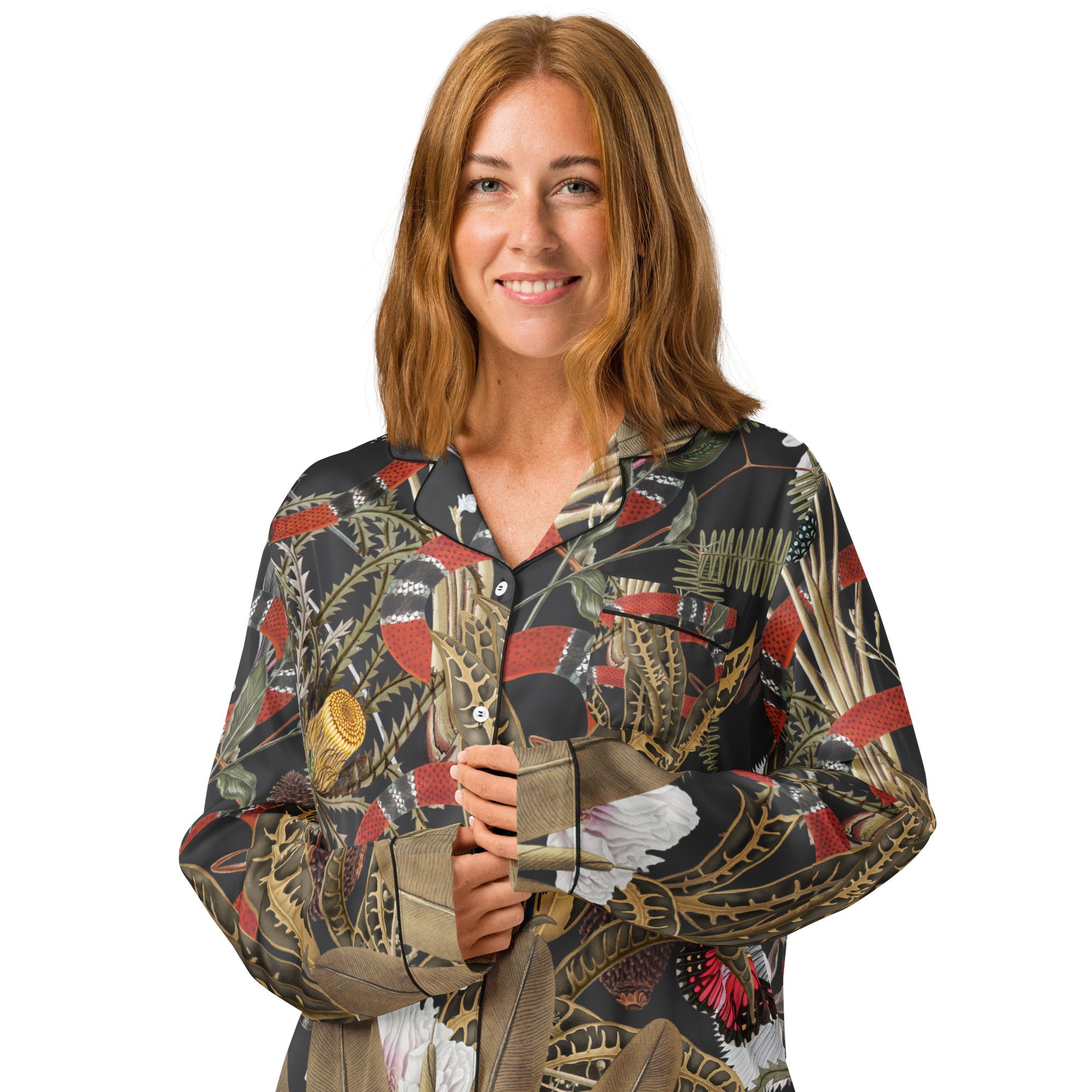 Luxtrop women’s long sleeve pyjama top