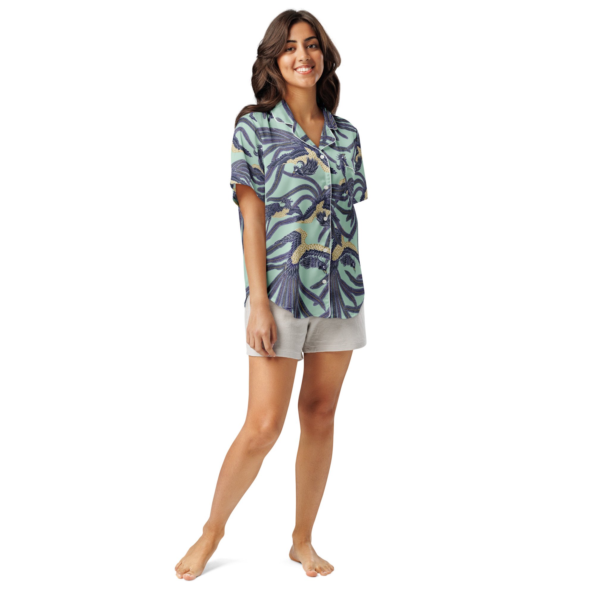 all-over-print-womens-short-sleeve-pajama-top-white-front-68528352a0d29.jpg