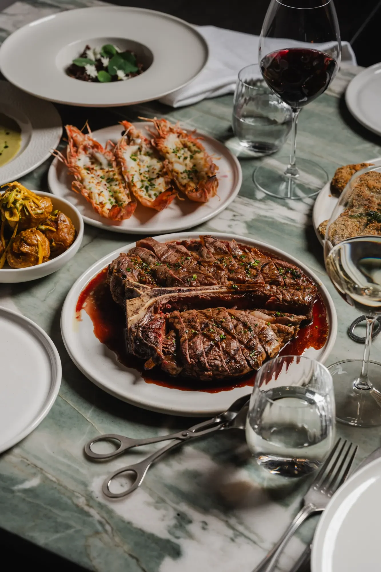 steak on bone