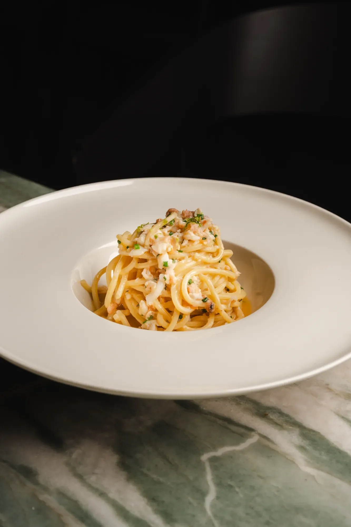 crab pasta