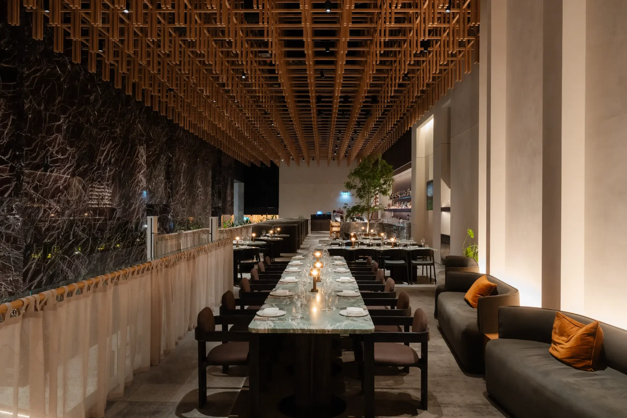 share dining space