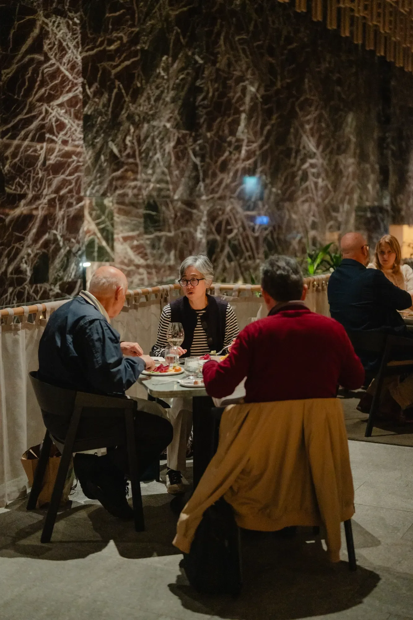 people dining