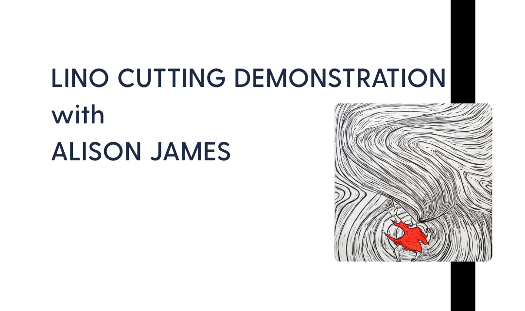 Lino Cutting Demonstration with Alison James