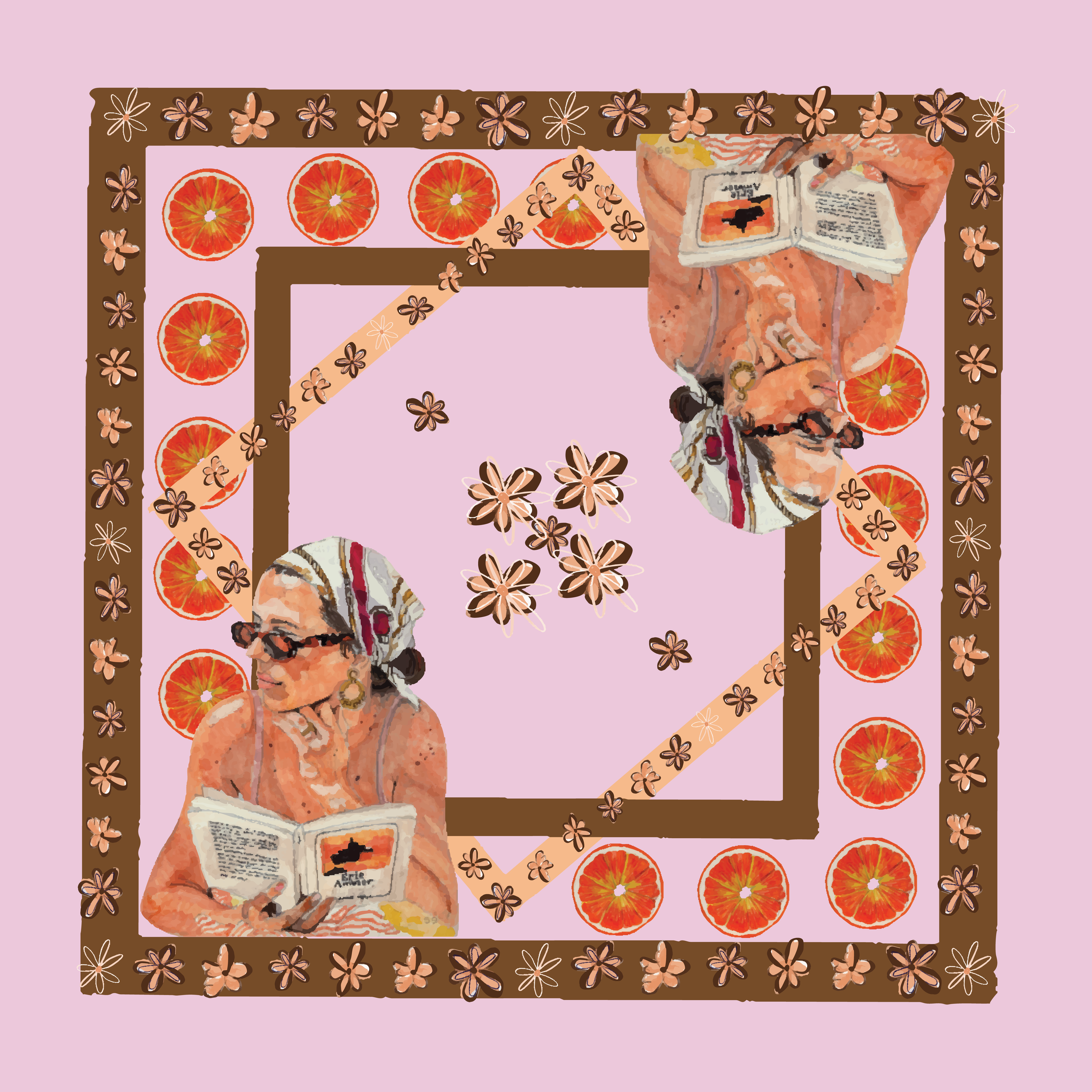 An Italian Summer Silk Scarf
