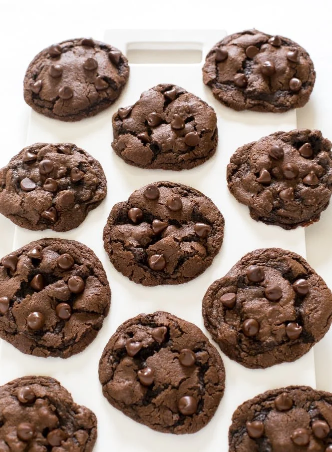 Double Chocolate Chip Cookies (six cookies)