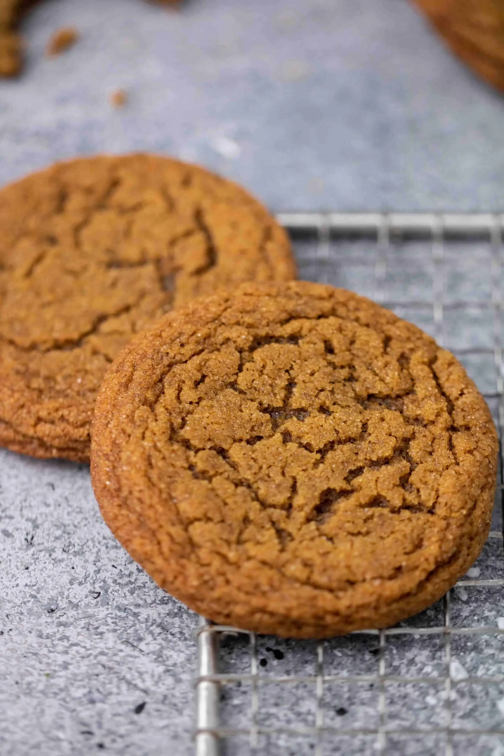 Molasses Cookies (six cookies)