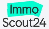 Logo mit dem Text 'Inmo Scout24' auf weißem Hintergrund.