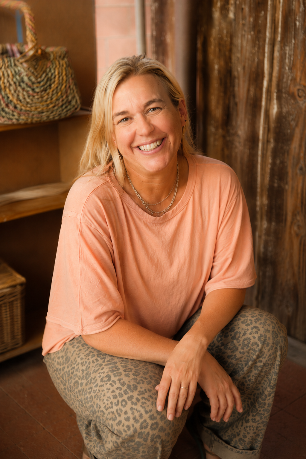 Vanessa Collett Little by Little Pink Shirt