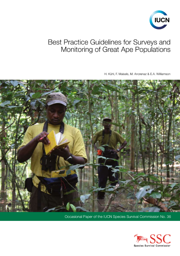 Best Practice Guidelines for Surveys andMonitoring of Great Ape Populations