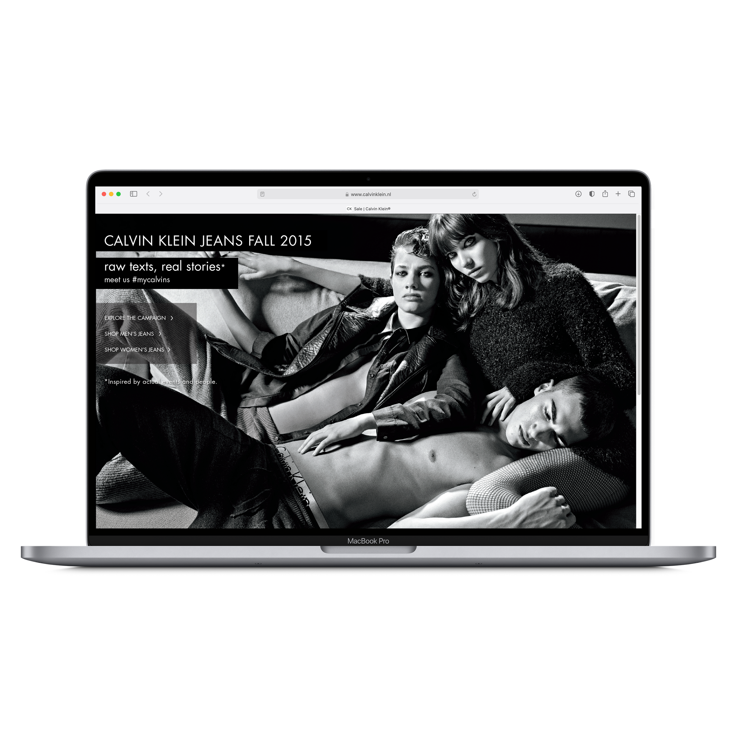 E-COMMERCE - home page takeover