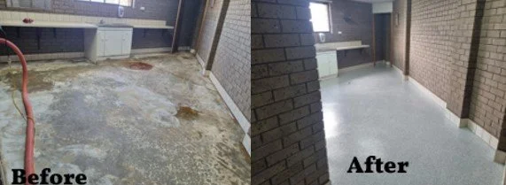 Surface restoration and epoxy resurfacing project