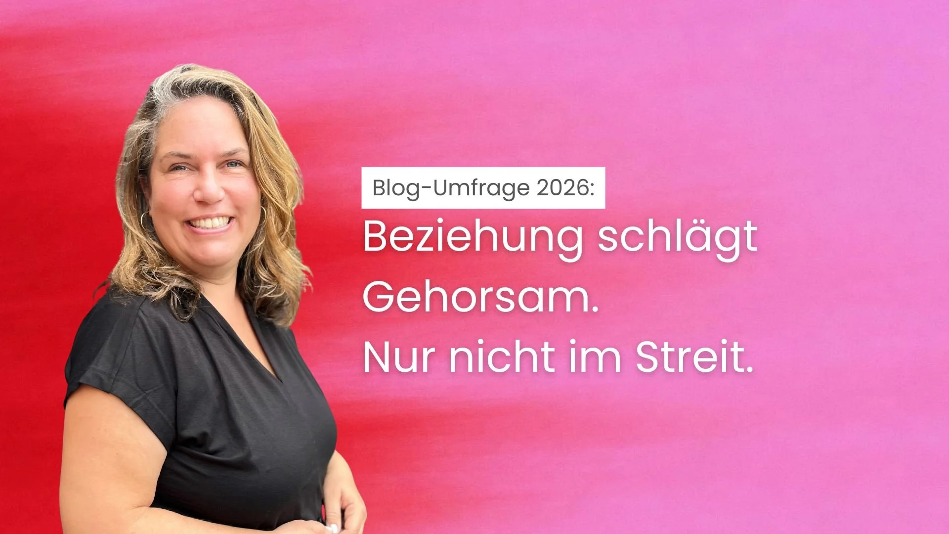 BEZIEHUNG ODER GEHORSAM? 28 VON 30 ELTERN UND FACHKRÄFTE ENTSCHEIDEN SICH KLAR - NUR 17 PROZENT SCHAFFEN ES AUCH IM STREIT