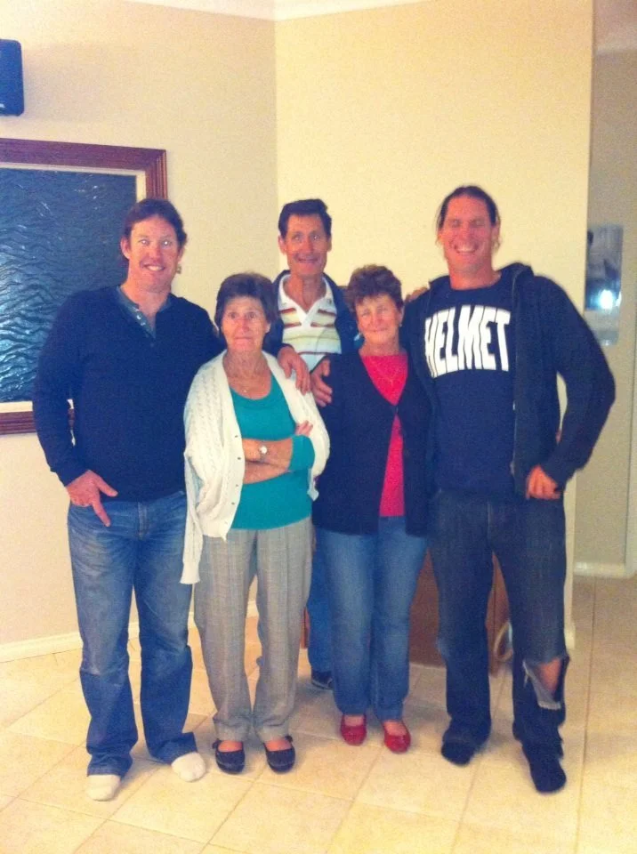 Mark, Fay, Kevin, Mum, Troy 23 Aug 2013.jpg