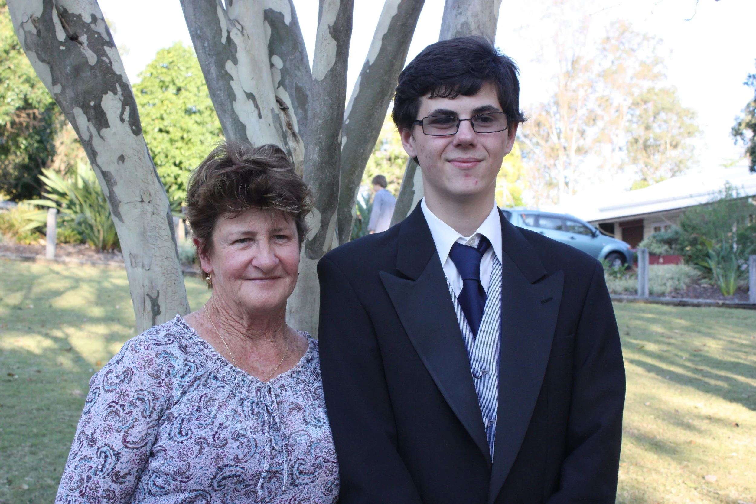 Mum & Brendan - Brendans Formal 19 Sep 2013.jpg