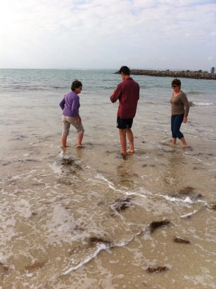 Fay, Kevin, Mum Geraldton Foreshore 1 Sep 2013.jpg