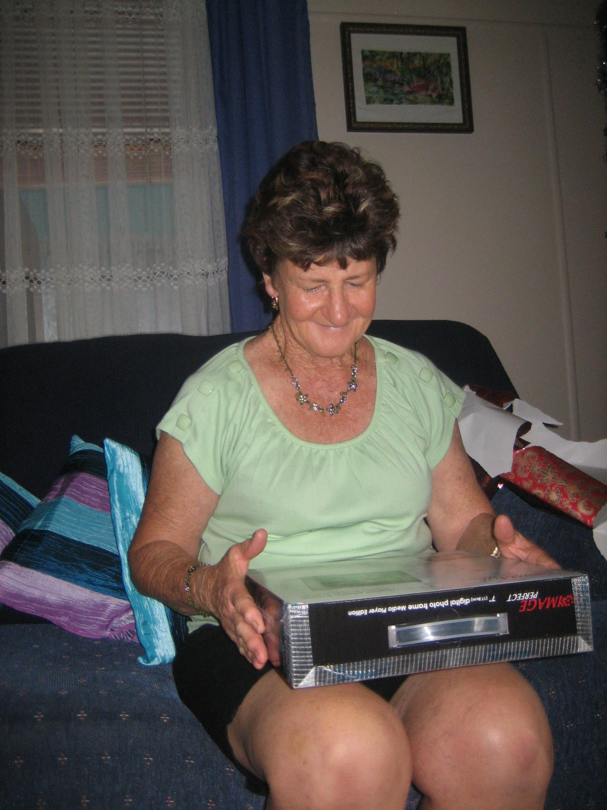 Mum - Christmas 25 Dec 2008.JPG