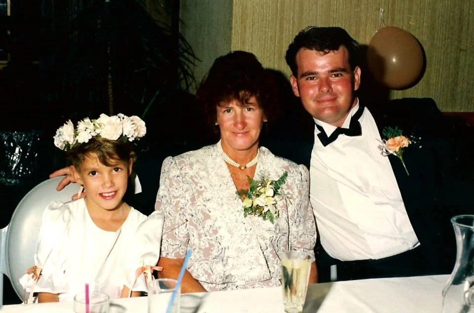 Haley, Mum, Warren - Our Wedding 9 Mar 1991.jpg