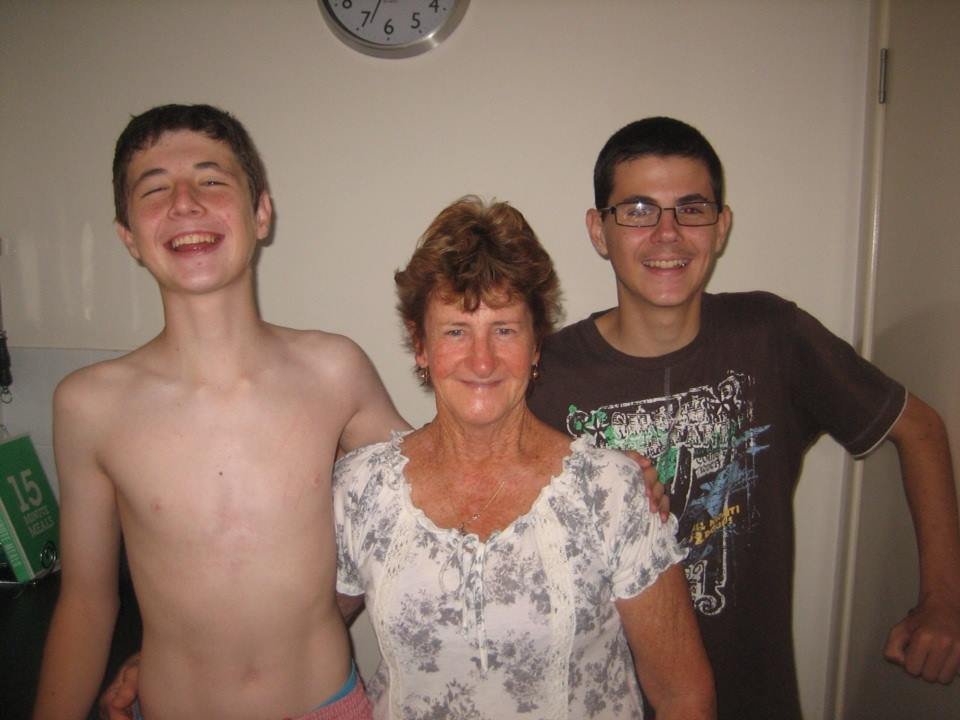 Matthew, Mum & Brendan 9 Dec 2013.jpg