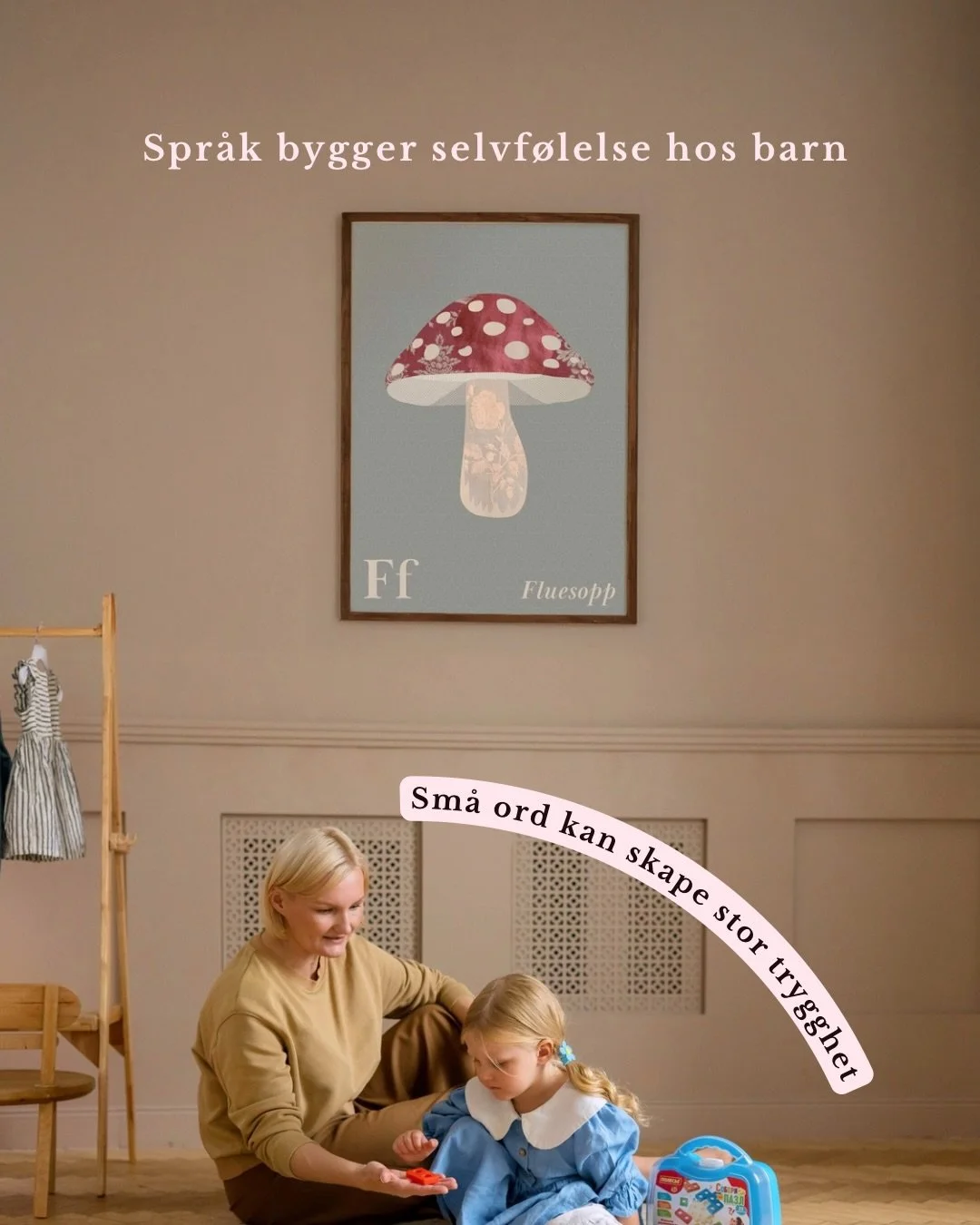 Sm&aring; ord betyr mer enn vi kanskje tenker over 💛

N&aring;r barn l&aelig;rer spr&aring;k, skjer det noe helt spesielt. De begynner &aring; forst&aring; verden rundt seg, og f&aring;r muligheten til &aring; uttrykke egne tanker, behov og f&oslash