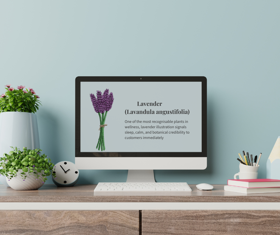 Brand communications webpage section