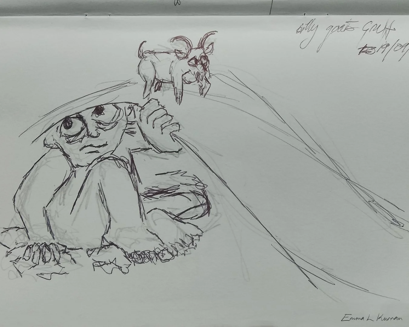 Billy Goats Gruff, troll.