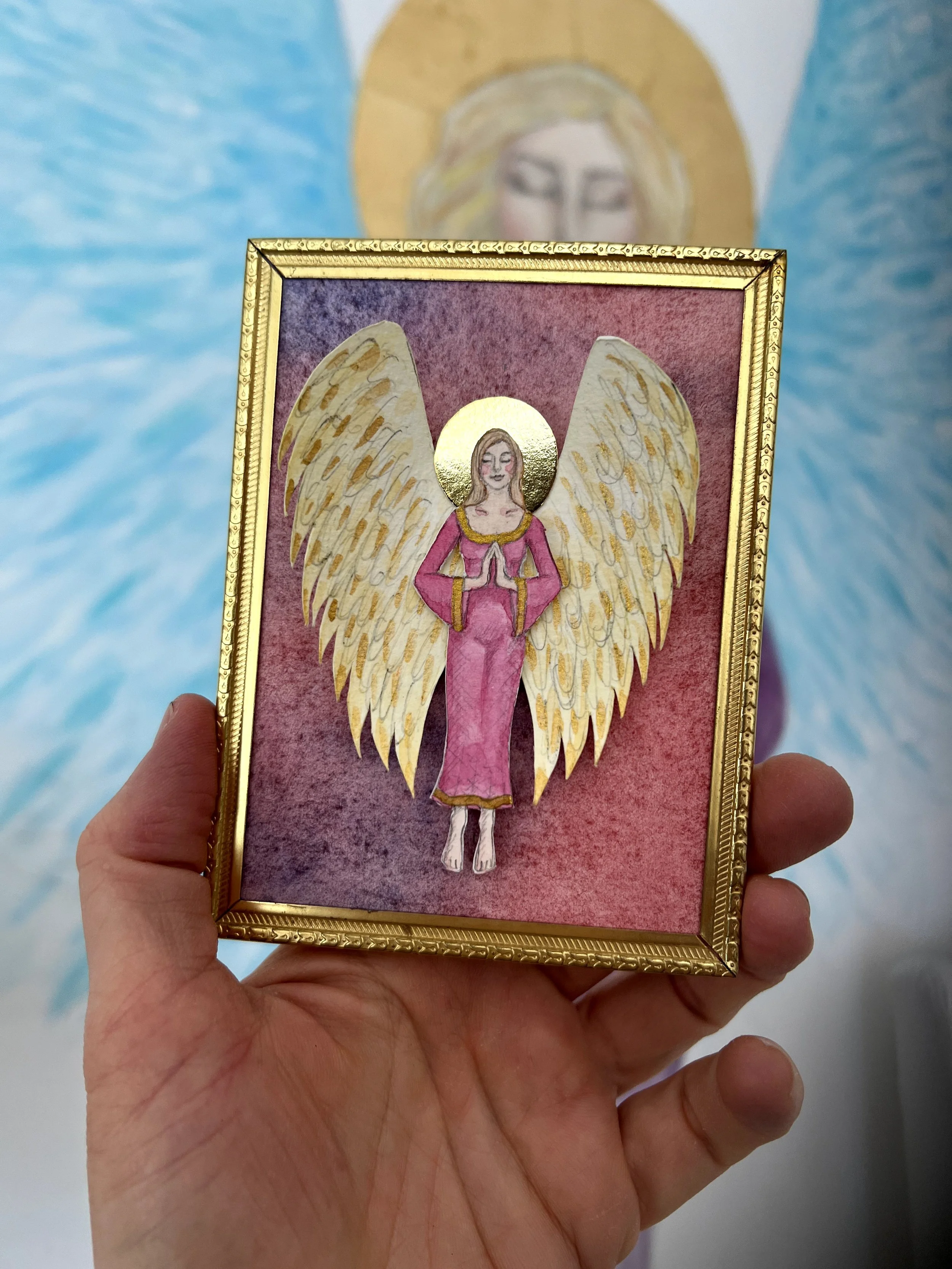 *SOLGT* / Miniengel / 700 kr.