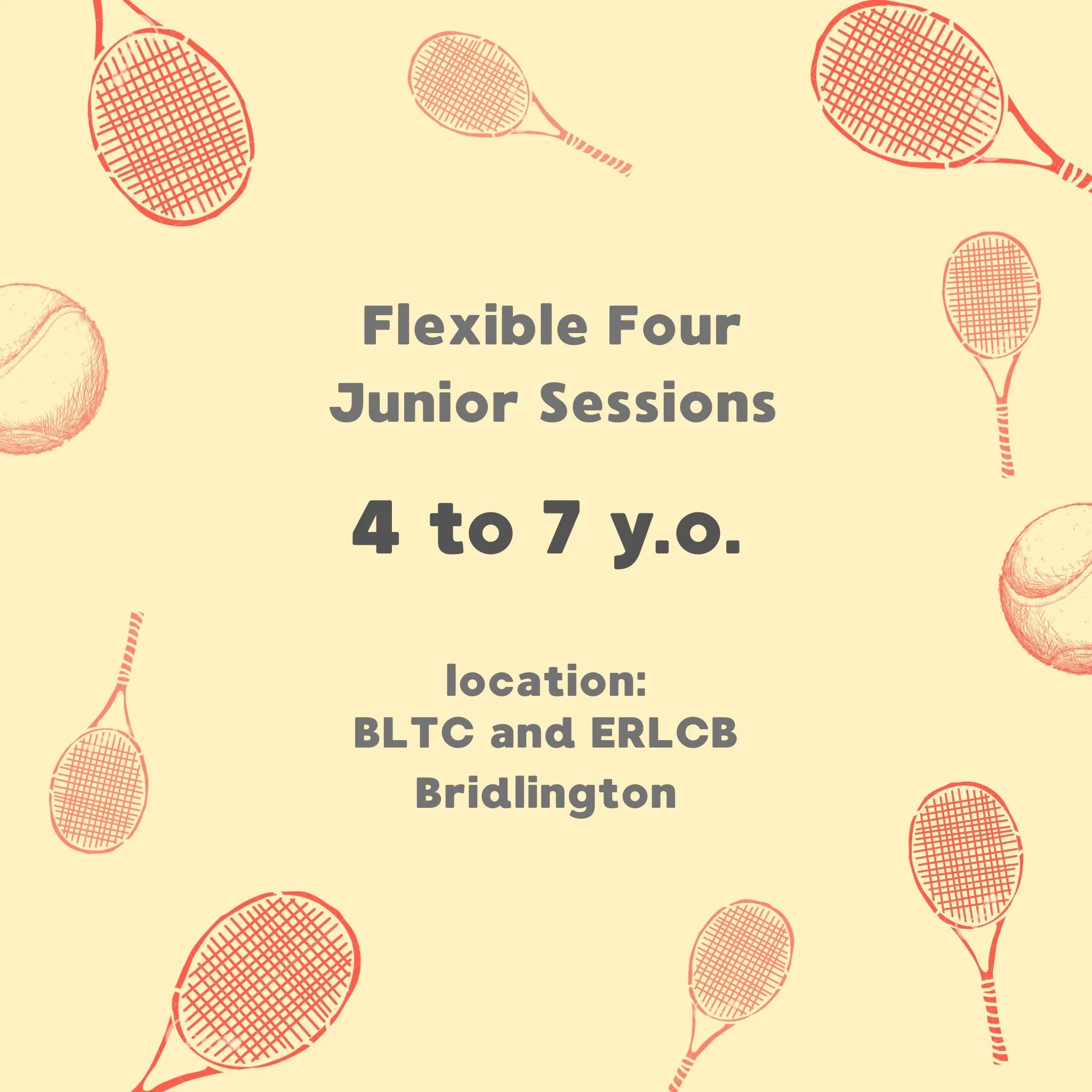 Flexible Four Junior Sessions (age4-7) Pass