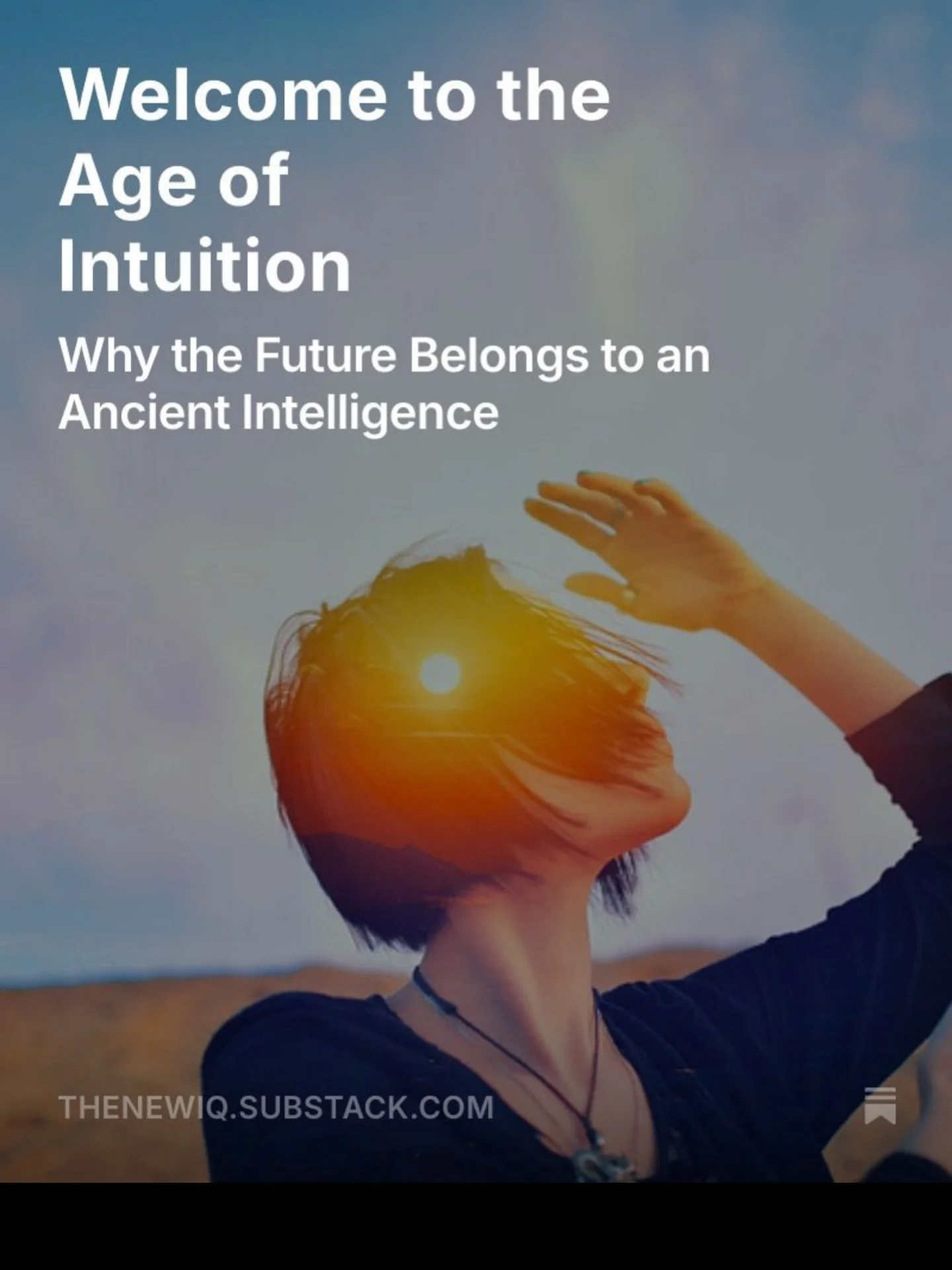 What if the most powerful intelligence of the 21st century isn&rsquo;t artificial at all, but ancient?

Sara Blakely once said:&nbsp;&ldquo;I didn&rsquo;t have a business plan, I didn&rsquo;t go to business school. What I did have was my intuition, a