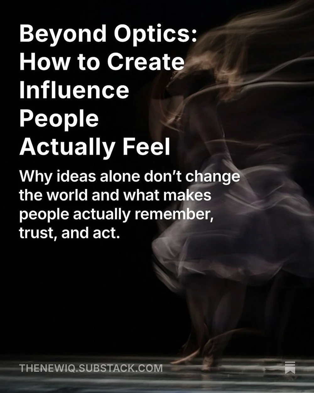Integrated influence gives people more than ideas. It gives them something they can own. The message does not just land in the head. It lands in the gut. People do not just understand it, they feel it. And because they feel it, they carry it with the