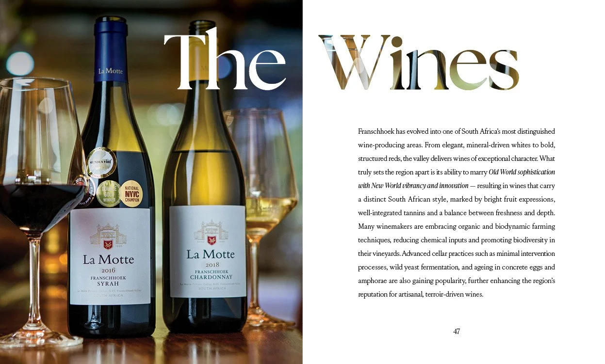 Franschhoek Wines image and text