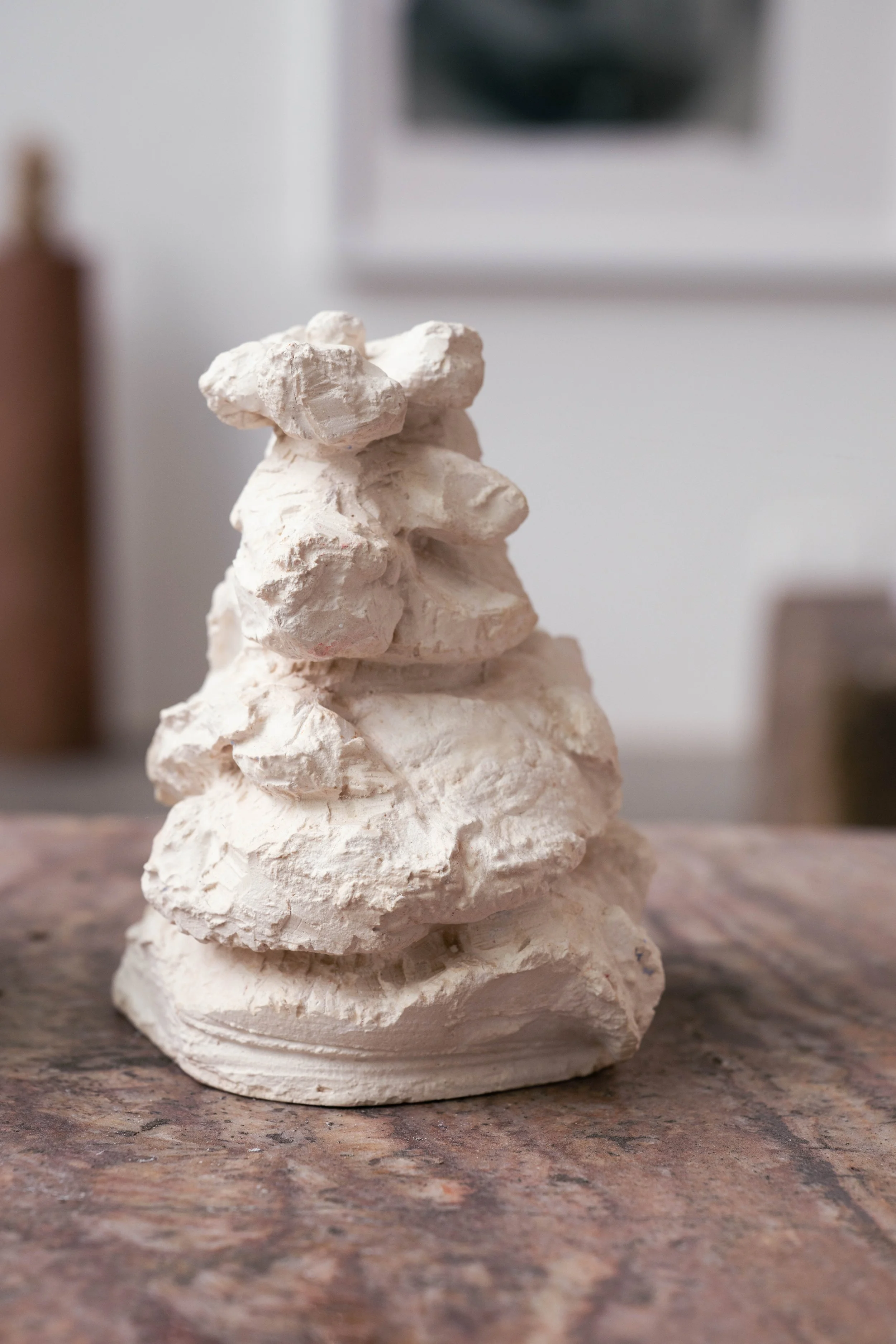 Coral, plaster, original 1 of 1, 2026