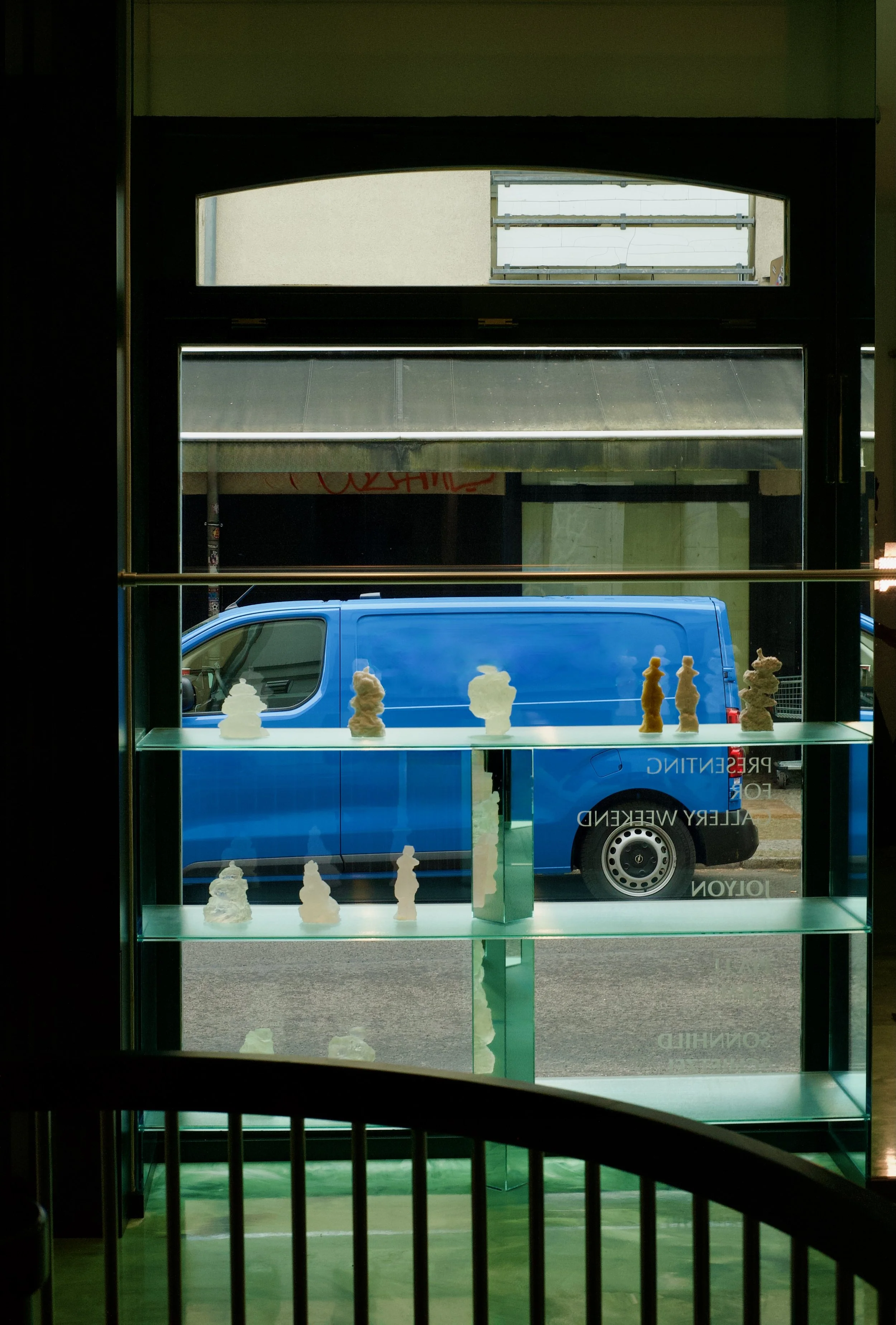 William Fan during Gallery weekend