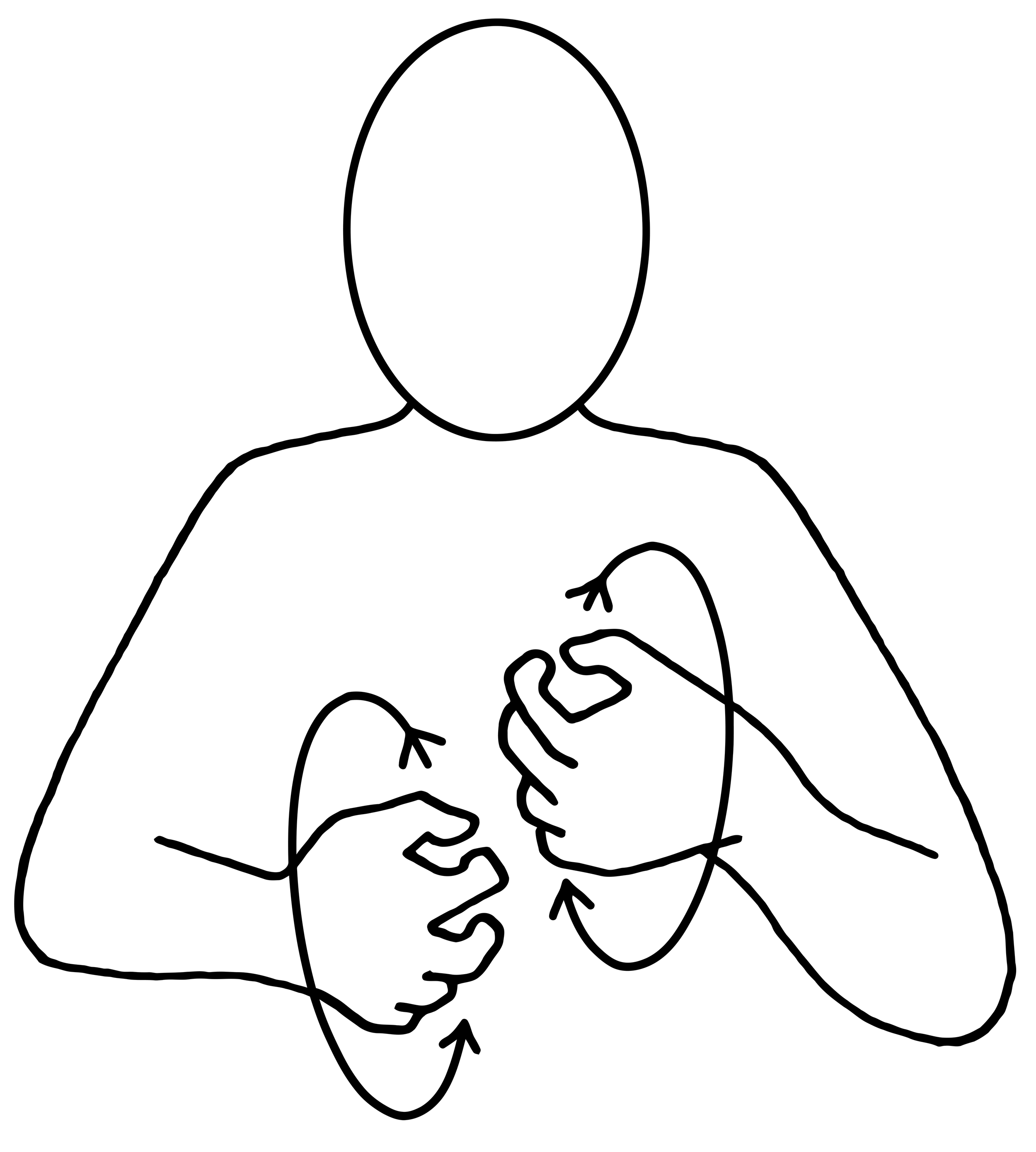 A picture depicting the makaton sign for angry