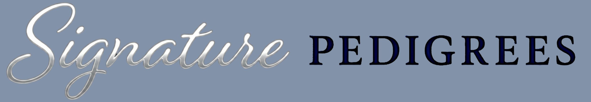 Signature Pedigrees Logo