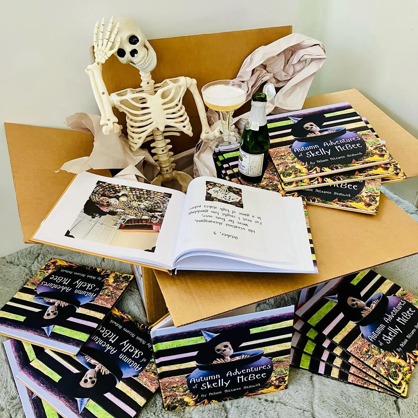 Whew, published! First copies of our book arrived in the mail this week.