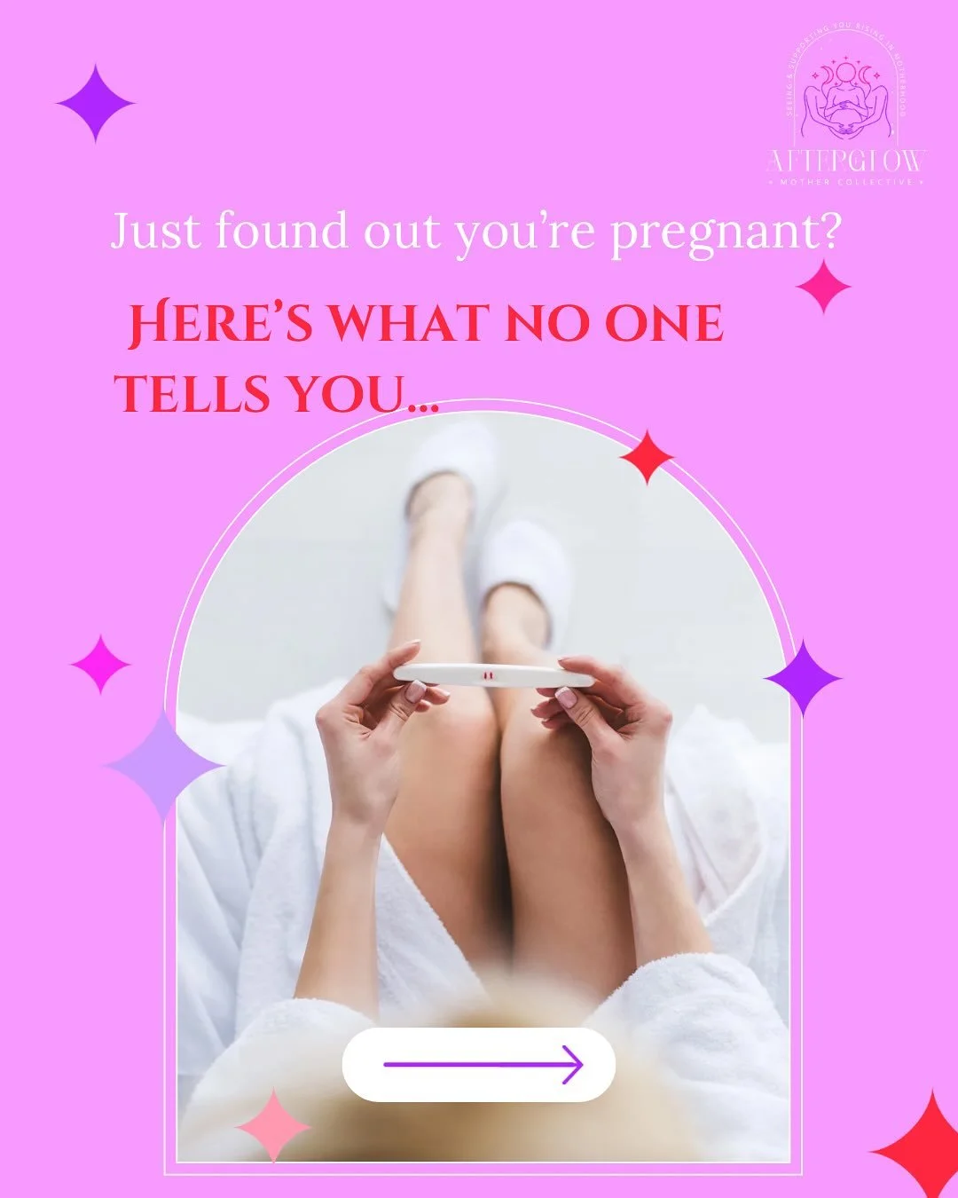 You&rsquo;ve just found out you&rsquo;re pregnant&hellip; now what? 🤍

It&rsquo;s meant to be a joyful moment &mdash; and it is &mdash;
but it can also feel confusing, overwhelming, and lonely.

No one tells you what to do before 12 weeks.
No appoin
